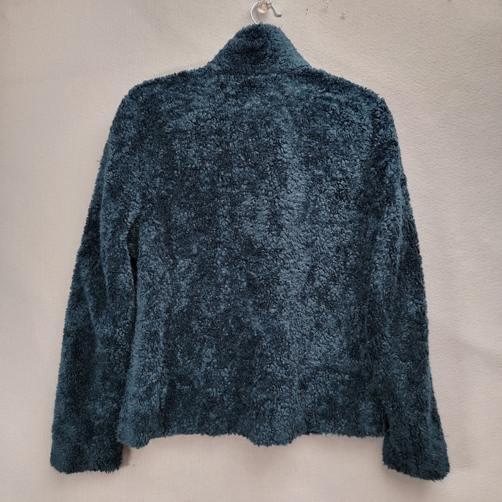 PENDLETON WOMEN'S FUZZY ZIP JACKET, SIZE M - Picture 2 of 8